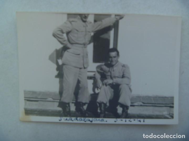 Antique Photography: FOTO DE MILITARES CADETES . GUADALAJARA , 1941