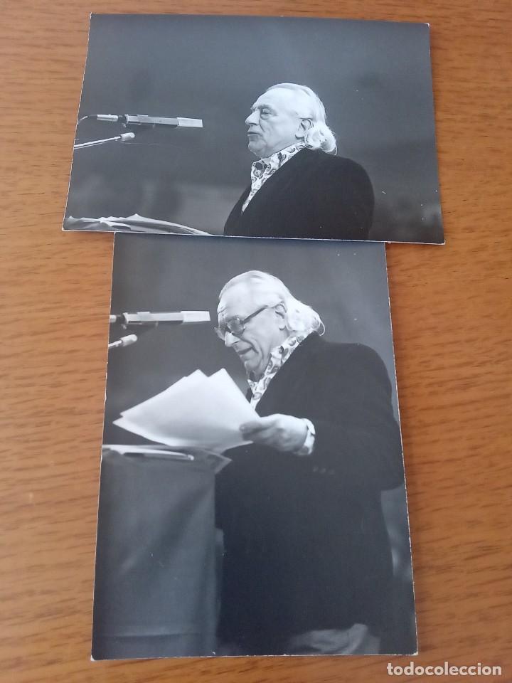 Fotograf&iacute;a antigua: Rafael Alberti.2 fotos.