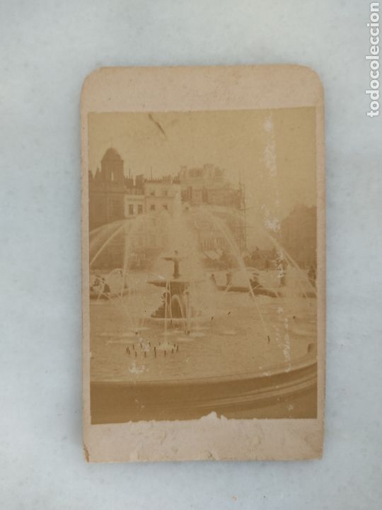 Alte Fotografie: Fuentes de Trafalgar square Londres Fotografia Valentine Blanchard