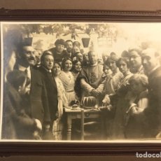 Fotografía antigua: FOTOGRAFÍA, LAS FALLAS Y JOSÉ M. SALVADOR Y BARRERA, ARZOBISPO DE VALENCIA (H.1918)