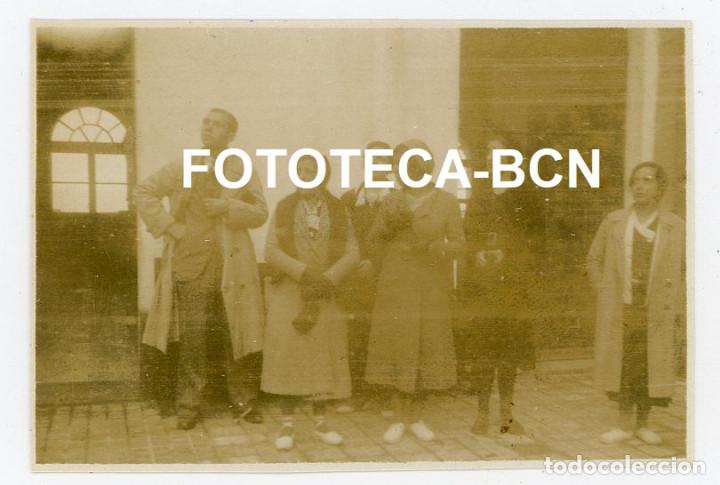 Antique Photography: FOTO ORIGINAL MONASTERIO MONTSERRAT ESTACION FUNICULAR A LA SANTA COVA A&Ntilde;O 1931