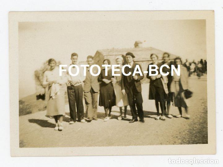 Photographie ancienne: FOTO ORIGINAL MONASTERIO MONTSERRAT SANTA CECILIA A&Ntilde;O 1931