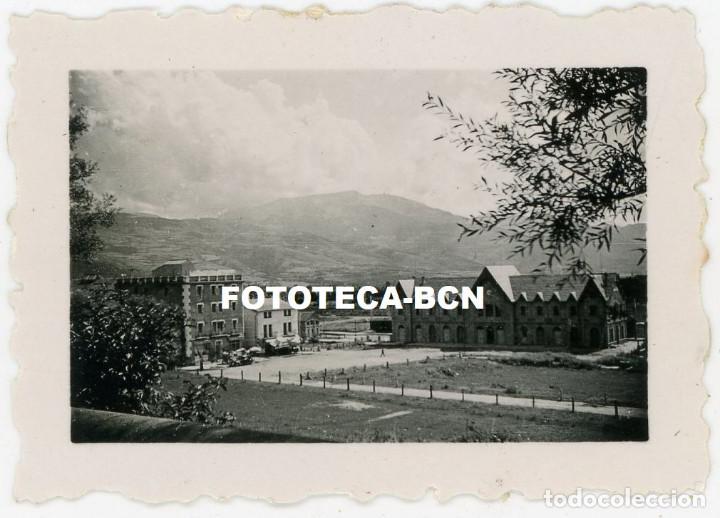 Antique Photography: FOTO ORIGINAL PUIGCERDA ESTACION DE TREN FEROCARRIL A&Ntilde;OS 40