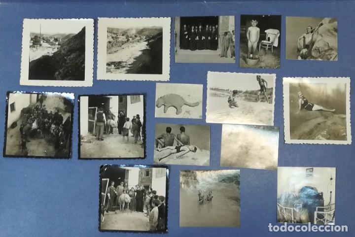 Fotograf&iacute;a antigua: FOTOGRAFIAS GELDO (CASTELL&Oacute;N) 1942 Y 1943 LOCALIZACIONES DEL R&Iacute;O, ALDEA PR&Oacute;XIMA Y MATANZA DEL CERDO