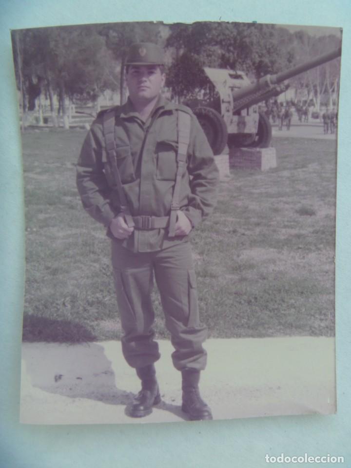 foto de militar con ropa de campaña y un cañon - Comprar Fotografía antigua  Fotomecánica en todocoleccion - 273523888