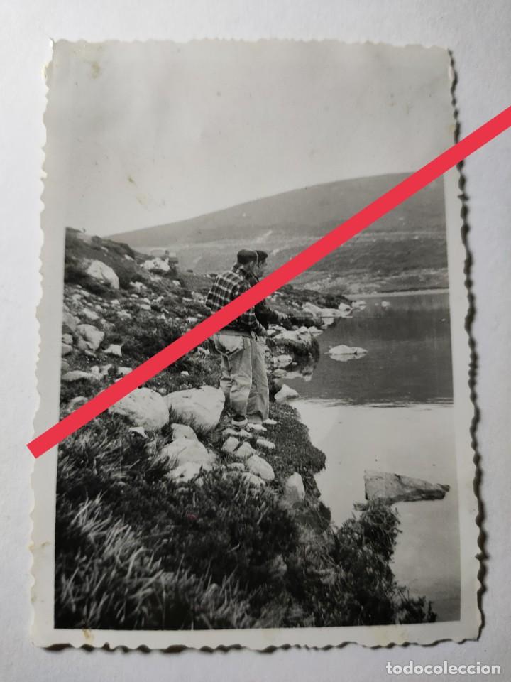 Fotograf&iacute;a antigua: Antigua fotograf&iacute;a. Lago Covadonga. Asturias. Foto a&ntilde;o 1936.
