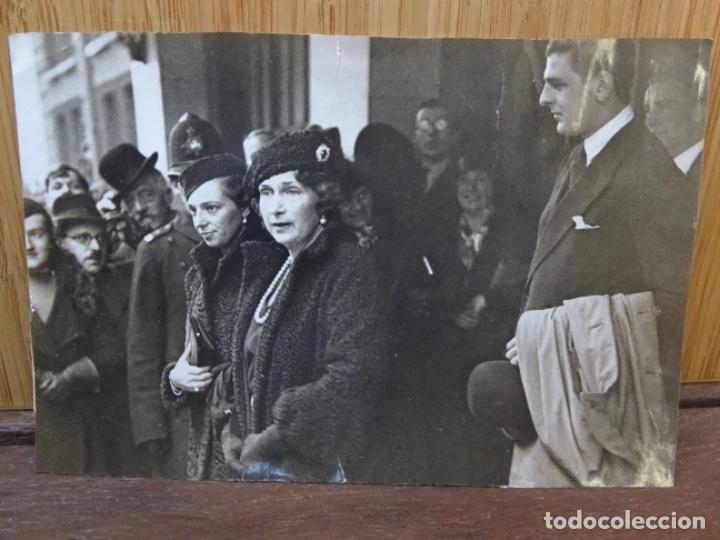 Fotografia antiga: REINA VICTORIA EUGENIA DE BATTENBERG. ALFONSO XIII. URBIS-PRESS. 1935. ALESSANDRO TORLONIA.