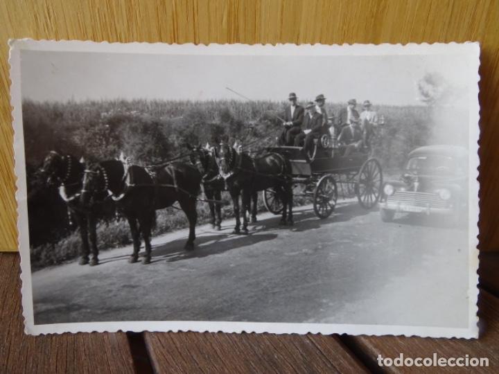 Antique Photography: ANTIGUA FOTOGRAF&Iacute;A CARRETA CABALLOS.