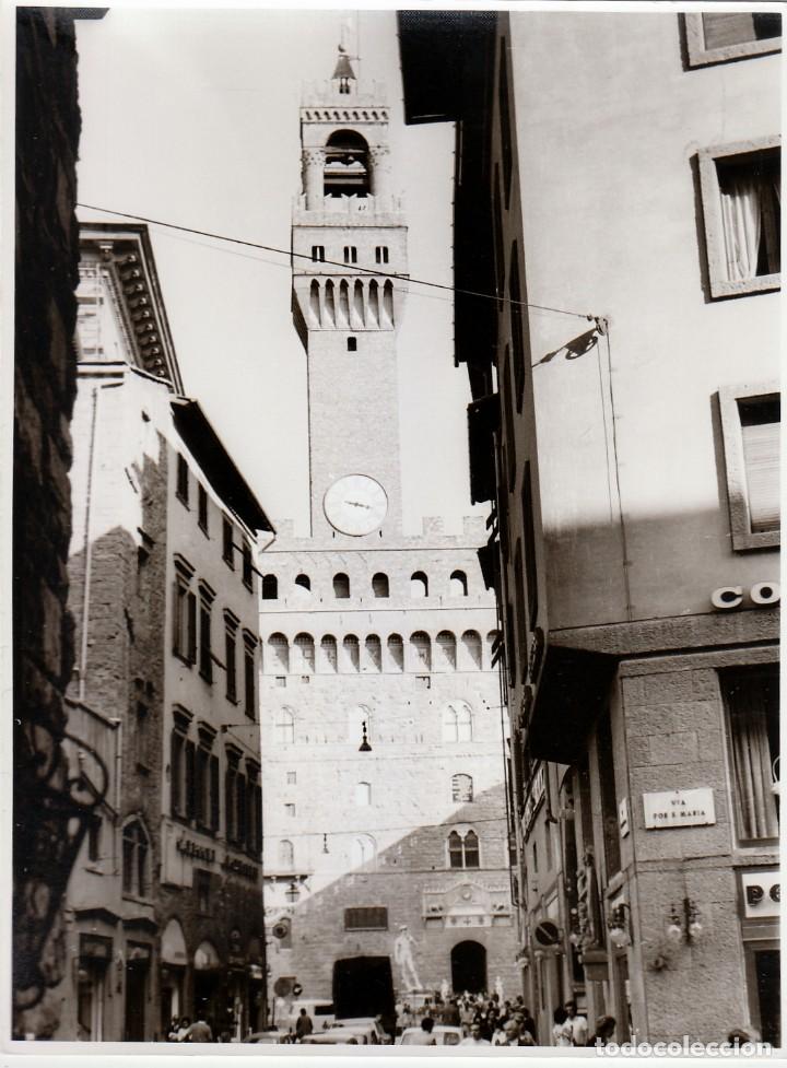 Fotograf&iacute;a antigua: 3 preciosas fotos grandes Florencia 60s sd