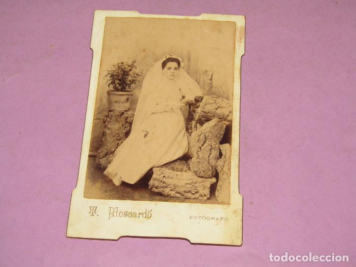 Photographie ancienne: Antigua Fotograf&iacute;a de Ni&ntilde;a del Fot&oacute;grafo Ambulante TIMOTEO MOSCARD&Oacute; de Alcira