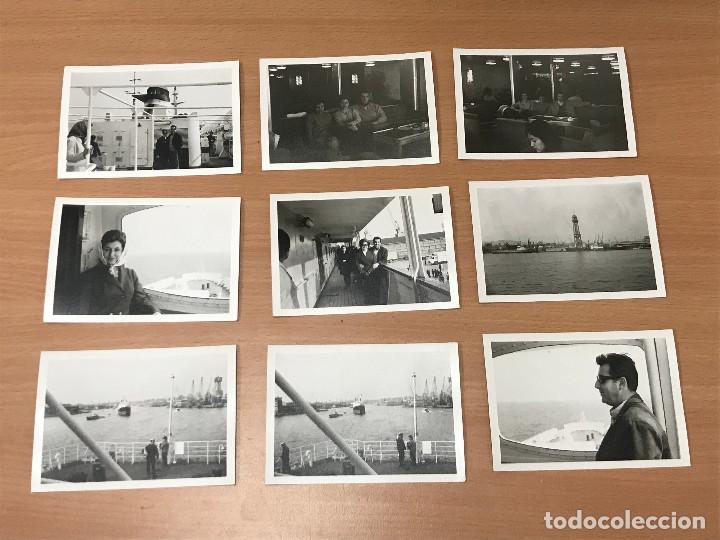 Fotograf&iacute;a antigua: LOTE 9 FOTOGRAFIAS ANTIGUAS EN BLANCO Y NEGRO