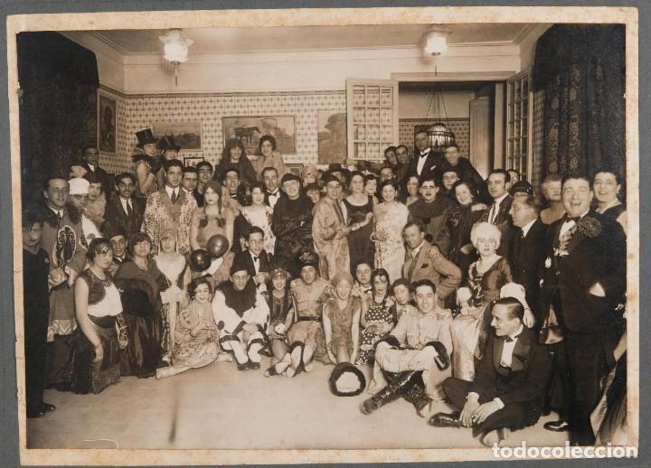 Photographie ancienne: Fotograf&iacute;a grupo de personas a&ntilde;os 30-40