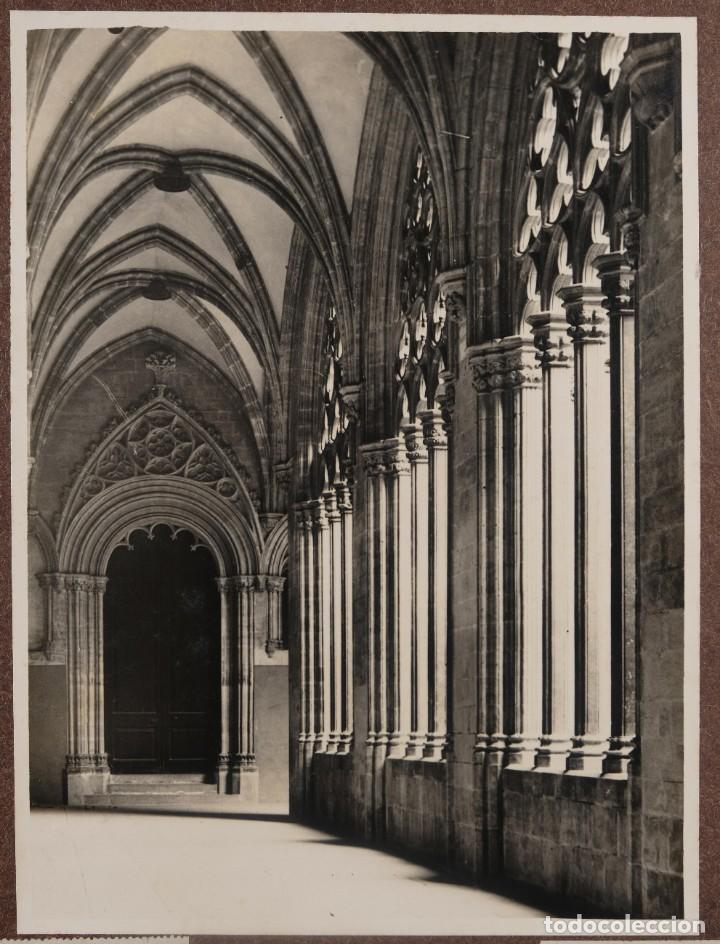 Photographie ancienne: Fotograf&iacute;a titulada Lema-Claustre de la Catedral de Vials a&ntilde;os 30-40