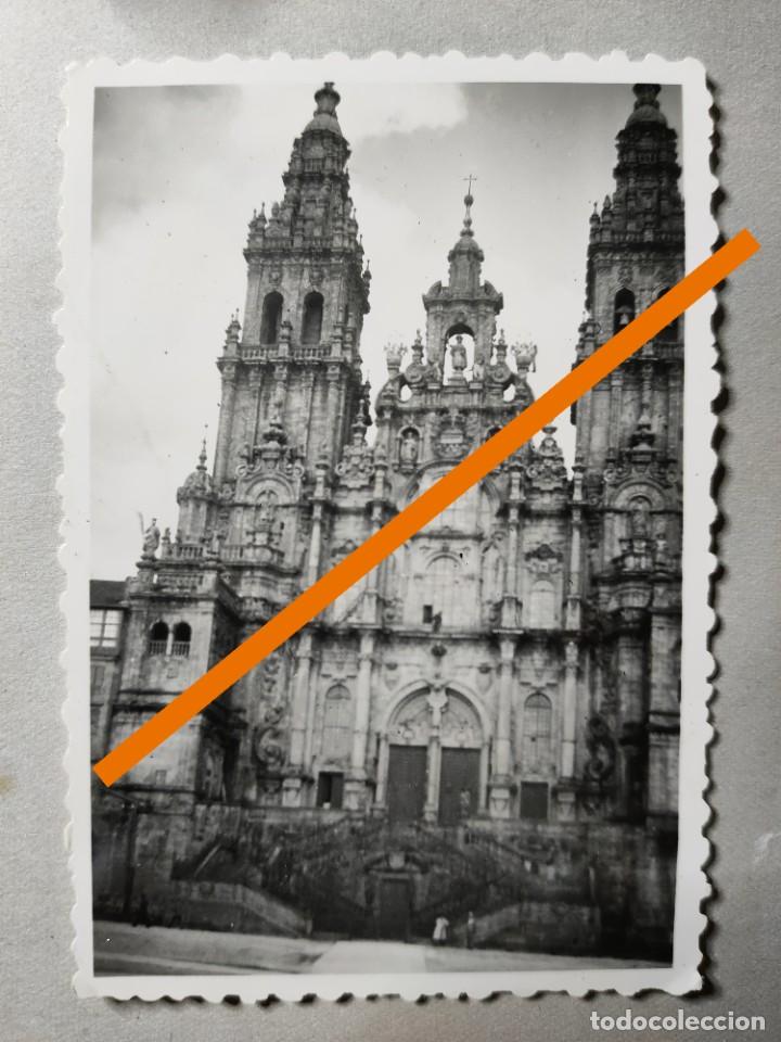 Fotografia antiga: Antigua fotograf&iacute;a de Santiago de Compostela. a&ntilde;os 40