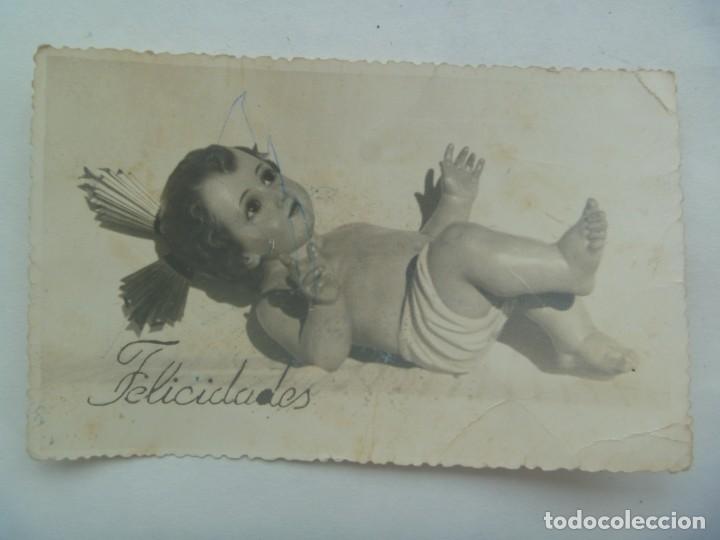 Fotograf&iacute;a antigua: GRACIOSA FOTO DE NI&Ntilde;O JESUS USADA PARA FELICITAR , 1959