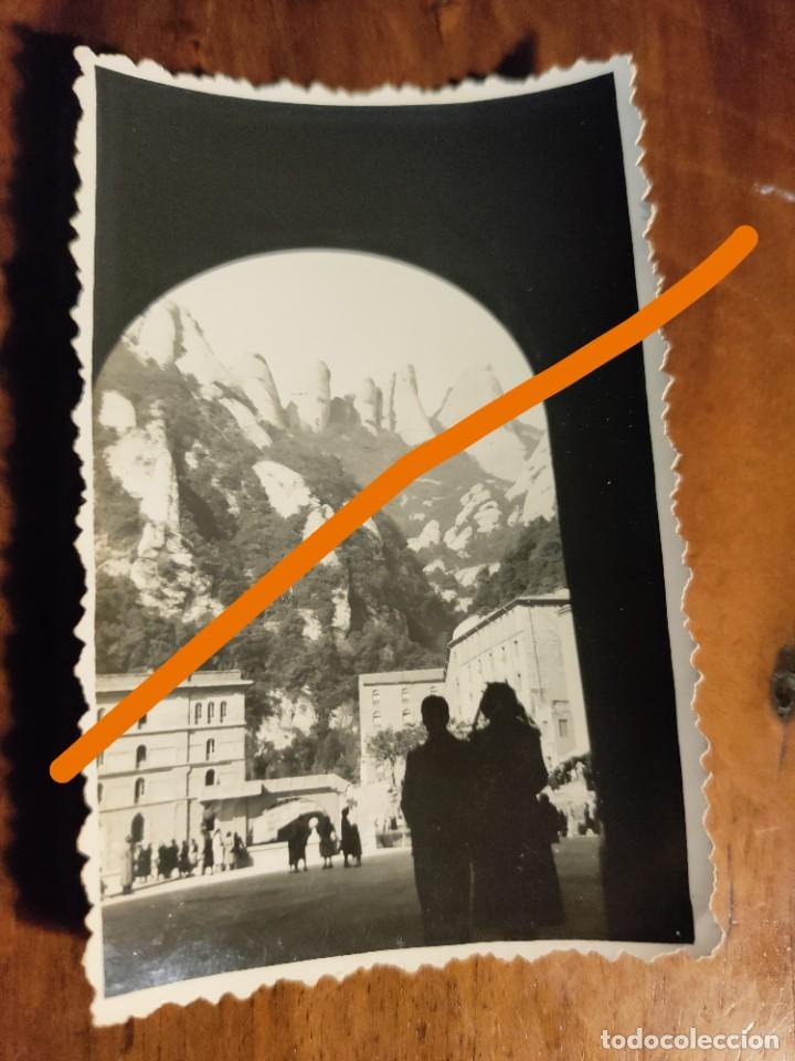 Fotografia antica: Antigua fotograf&iacute;a. Montserrat. Barcelona. foto a&ntilde;os 40/50.