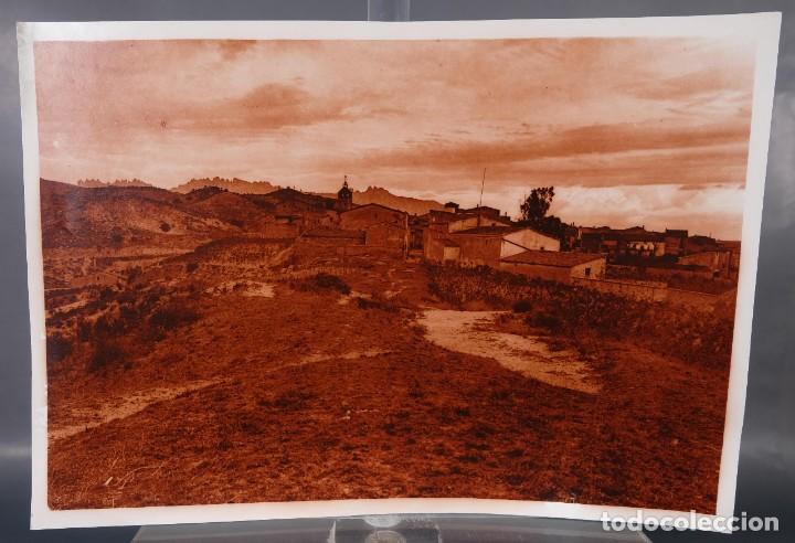 Photographie ancienne: Fotograf&iacute;a Paisaje pueblo Catalunya a&ntilde;os 30-40