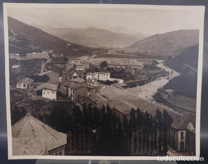 Photographie ancienne: Fotograf&iacute;a Vista pueblo Catalunya a&ntilde;os 30-40