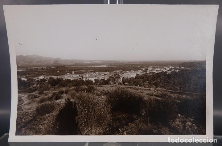 Photographie ancienne: Fotografia Vista pueblo Catalunya a&ntilde;os 30-40