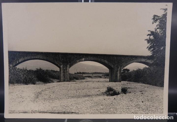 Photographie ancienne: Fotografia Vista puente a&ntilde;os 30-40