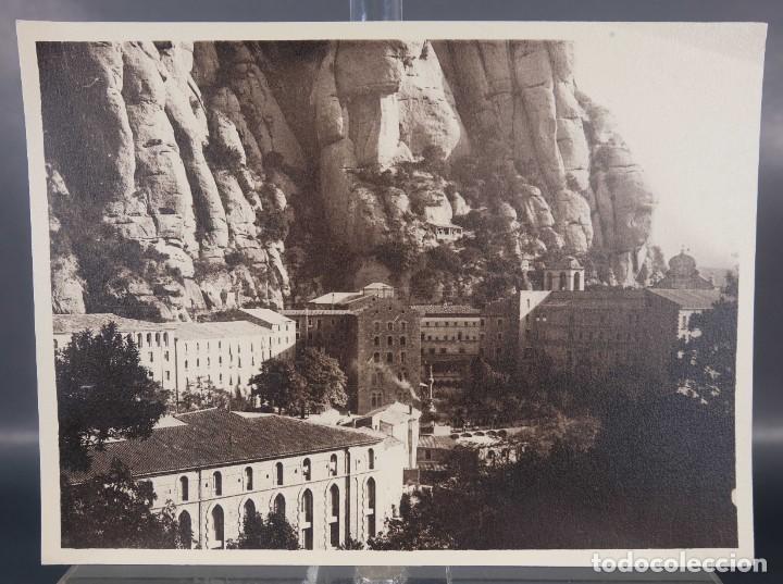 Photographie ancienne: Fotografia Vista pueblo Monta&ntilde;a a&ntilde;os 30-40