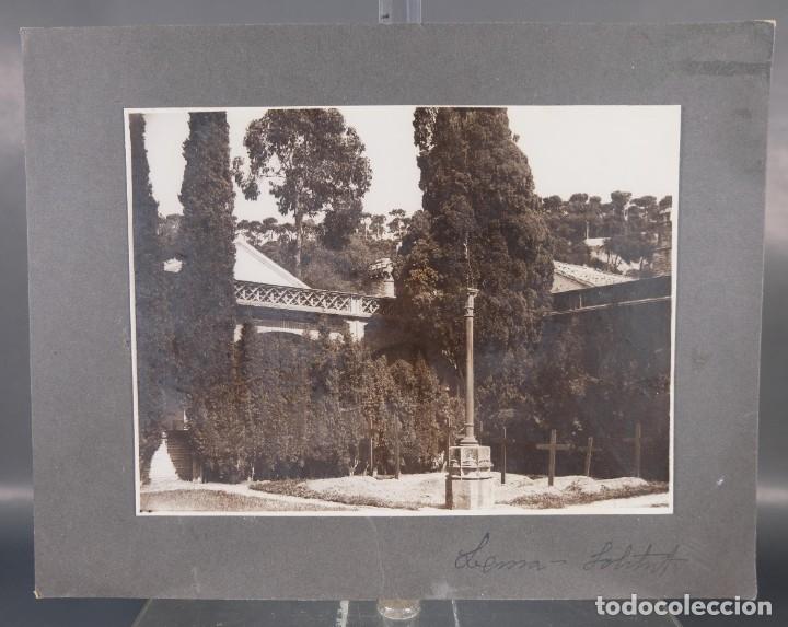 Photographie ancienne: Fotografia titulada Lema cementerio a&ntilde;os 30-40