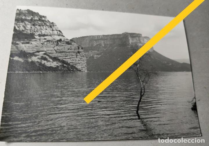 Fotografia antica: Antigua fotograf&iacute;a. Sant Roma de Sau. embalse. Foto a&ntilde;o 1972.