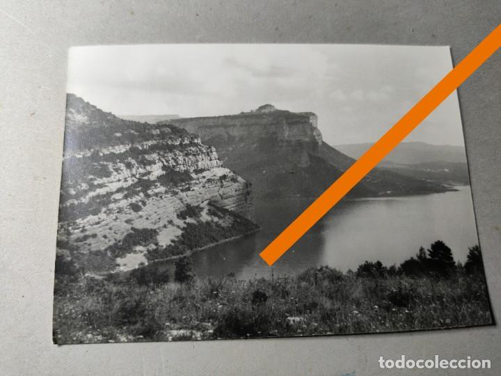 Fotografia antica: Antigua fotograf&iacute;a. Sant Roma de Sau. embalse. Foto a&ntilde;o 1972.