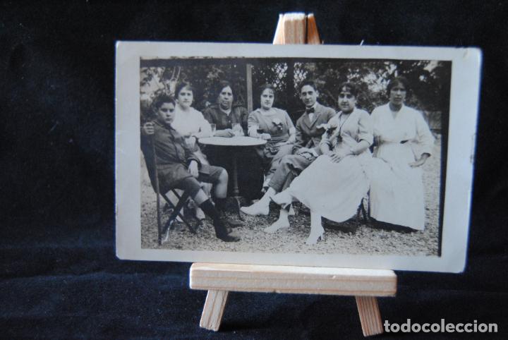 Fotograf&iacute;a antigua: ANTIGUA FOTOGRAFIA DE EPOCA, SE&Ntilde;ORAS Y JOVENES 8,5 X 14 SIN DATOS