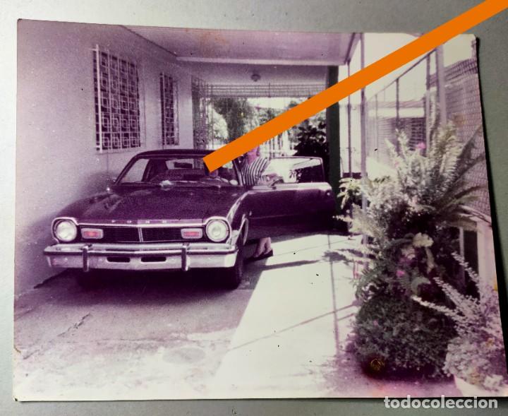 Fotografia antiga: Fotograf&iacute;a. Coche Ford maverick.