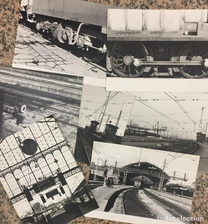 Fotograf&iacute;a antigua: ANTIGUAS FOTOGRAFIAS DE FERROCARRIL, RENFE DE TRENES, LOCOMOTORAS Y ATOCHA, 44 FOTOS