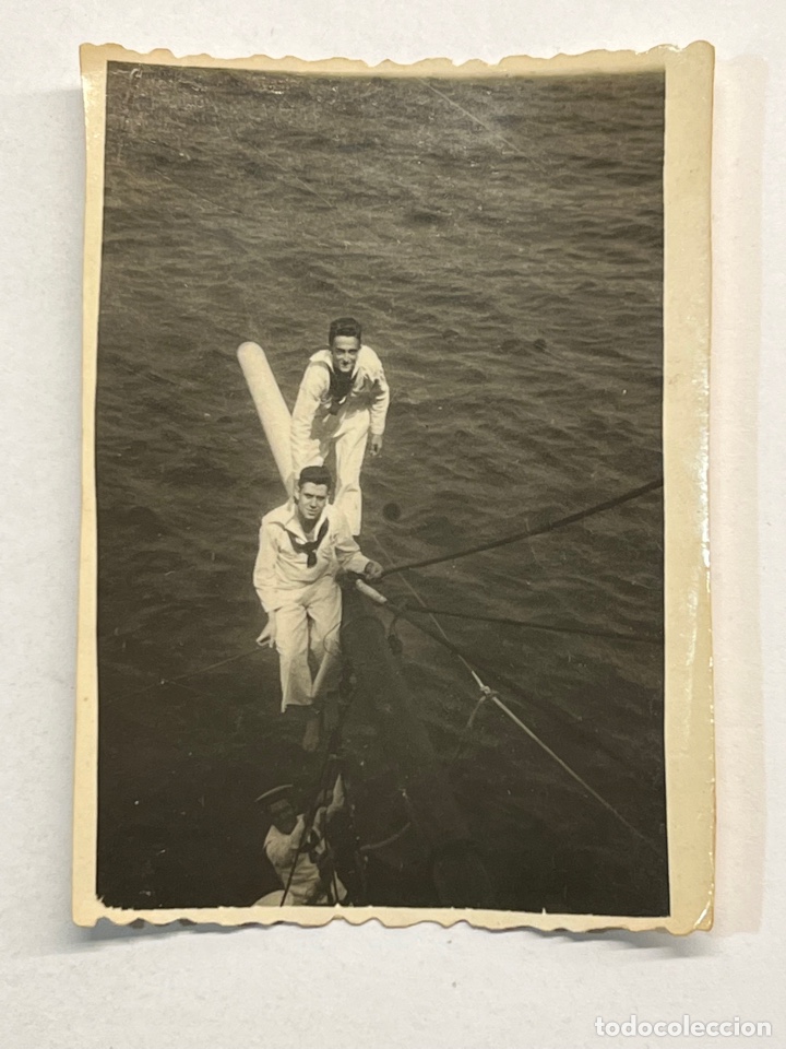 Fotograf&iacute;a antigua: FOTOGRAF&Iacute;A CARTAGENA MILITAR. Buque de la Armada Espa&ntilde;ola GALICIA (a.1949)