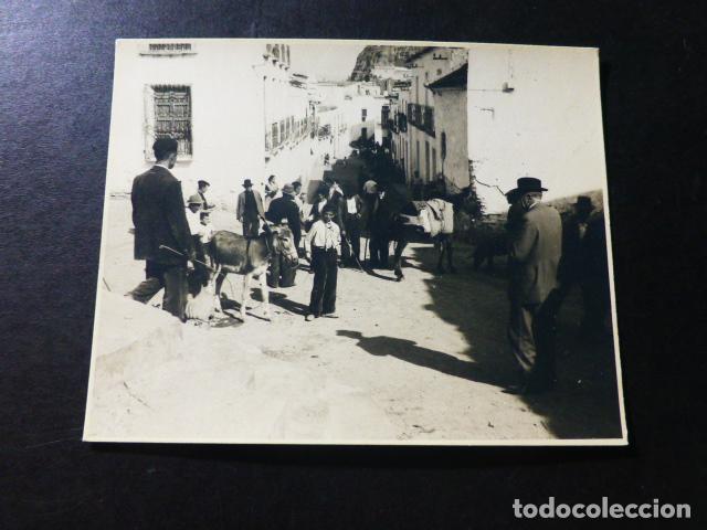 Alte Fotografie: FI&Ntilde;ANA ALMERIA ESCENA FOTOGRAFIA AL CARBON 1954 POR ROBERT GILLON PRESIDENTE SENADO BELGICA