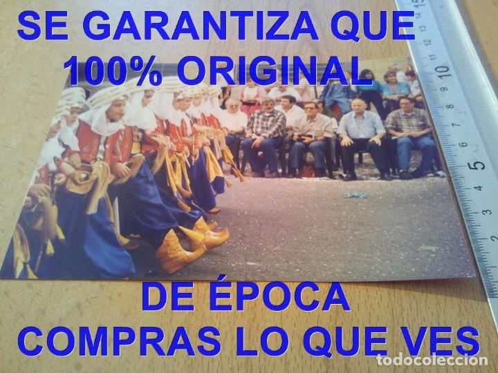Alte Fotografie: 1996 VILLENA FIESTAS DE MOROS Y CRISTIANOS FOTOGRAFIA 15X10 CM E53