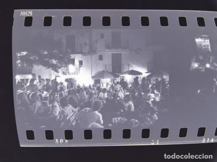 A PALMA MALLORCA, ESCALA EN IBIZA - 34 CLICHES NEGATIVOS DE 35 MM EN CELULOIDE - AÑO 1978, VER FOTOS (Fotografía Antigua - Fotomecánica)