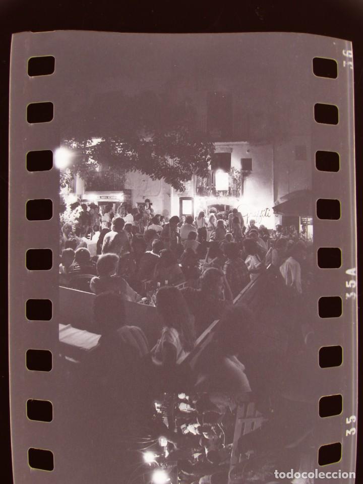 Fotografía antigua: A PALMA MALLORCA, ESCALA EN IBIZA - 34 CLICHES NEGATIVOS DE 35 mm EN CELULOIDE - AÑO 1978, VER FOTOS - Foto 13 - 302216213