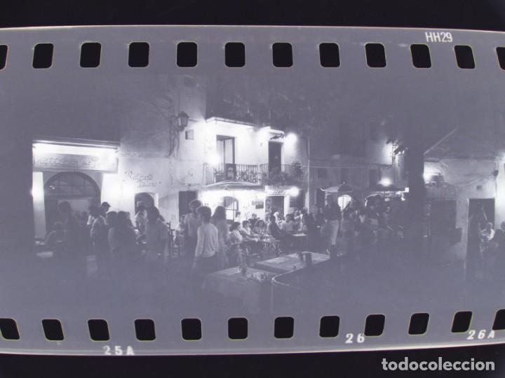 Fotografía antigua: A PALMA MALLORCA, ESCALA EN IBIZA - 34 CLICHES NEGATIVOS DE 35 mm EN CELULOIDE - AÑO 1978, VER FOTOS - Foto 39 - 302216213