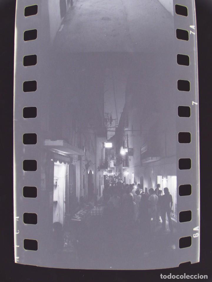 Fotografía antigua: A PALMA MALLORCA, ESCALA EN IBIZA - 34 CLICHES NEGATIVOS DE 35 mm EN CELULOIDE - AÑO 1978, VER FOTOS - Foto 45 - 302216213