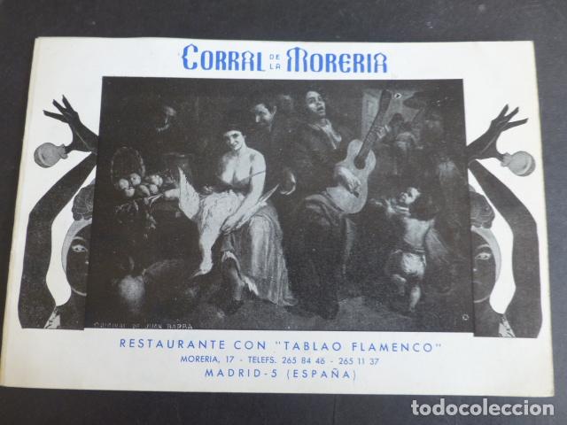 Fotografia antica: CORRAL DE LA MORERIA MADRID FOTOGRAFIA RECUERDO 14 X 20 CMTS