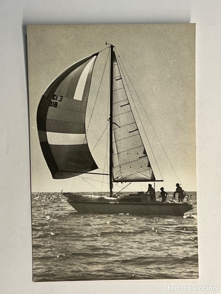 Antique Photography: FOTOGRAF&Iacute;A de un Velero por aguas del Mediterr&aacute;neo. (h.1980?)