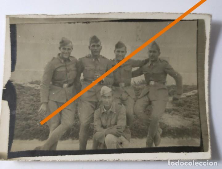 Photographie ancienne: ANTIGUA FOTOGRAF&Iacute;A. Soldados espa&ntilde;oles. militares. a&ntilde;os 30/40..