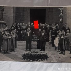 Fotografía antigua: ANTIGUA FOTOGRAFIA ENTIERRO DE LOS RESTOS DE JOSE CRISTOBAL SORNI - 14 DE ABRIL DE 1935. Lote 305201918