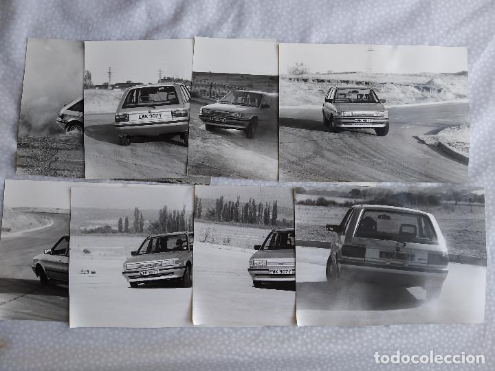 Fotograf&iacute;a antigua: LOTE 8 FOTOGRAFIAS FOTO COCHE AUSTIN MAESTRO. VER FOTOS