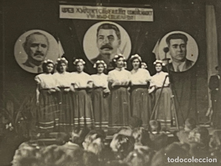 Fotografia antiga: STALIN FOTOGRAF&Iacute;A.. Congreso del Partido Comunista.. (h.1950?)