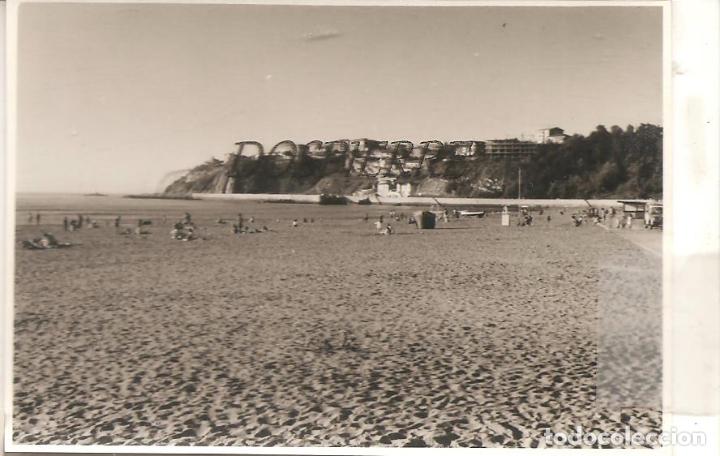 Fotograf&iacute;a antigua: ANTIGUA FOTO, ALGORTA-PLAYA DE EREAGA, A&Ntilde;OS 60 ???, 7,5X10,5