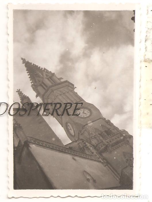 Fotograf&iacute;a antigua: ANTIGUA FOTO, TORRE DEL RELOJ, CATEDRAL DE MANACOR-MALLORCA ???, A&Ntilde;OS 60 ???, 6X8,5
