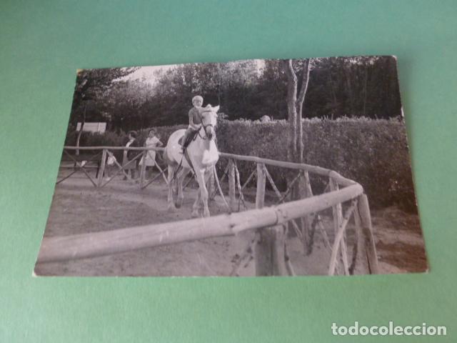 Fotograf&iacute;a antigua: NI&Ntilde;O A CABALLO R. REAL FOTOGRAFO ANTIGUA FOTOGRAFIA TAMA&Ntilde;O POSTAL