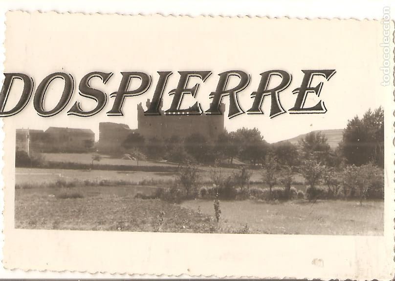 Alte Fotografie: FOTO, HOLMILLO DE SASAMON-PALENCIA, CASTILLO, ORIGINAL, 7X10