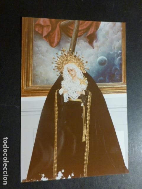 Fotograf&iacute;a antigua: MALAGA VIRGEN DE LOS DOLORES IGLESIA DE LOS MARTIRES FOTOGRAF&Iacute;A 15 X 10 CTMS
