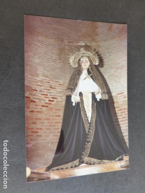 Fotograf&iacute;a antigua: SAHAGUN LEON SAN TIRSO VIRGEN DE LOS DOLORES FOTOGRAF&Iacute;A 15 X 10 CTMS